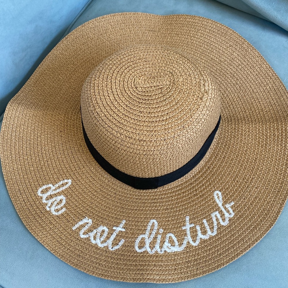 Brand New Do Not Disturb Sun Hat